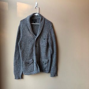 Mark Law Luxury Grey Cardigan